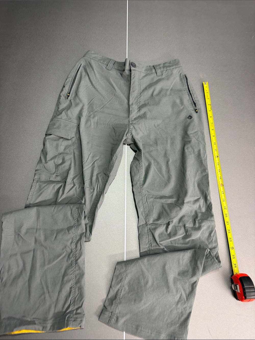 Craghoppers Men's Gray Cargo Trousers